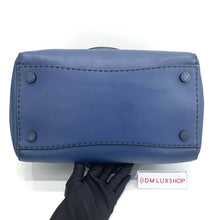 Load image into Gallery viewer, Prada Blue Leather Large Tote Bag
