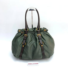 Load image into Gallery viewer, Prada Green Nylon Bag
