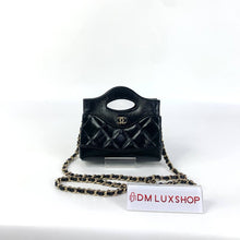 Load image into Gallery viewer, Chanel 31 Mini Black GHW
