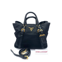 Load image into Gallery viewer, Prada Nylon Black 2Way Bag
