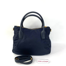 Load image into Gallery viewer, Prada Navy Nylon 2ways Bag
