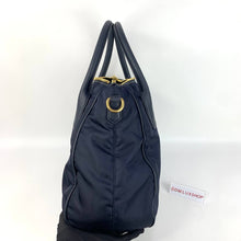 Load image into Gallery viewer, Prada Navy Nylon 2ways Bag
