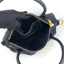 Load image into Gallery viewer, Prada Navy Nylon 2ways Bag
