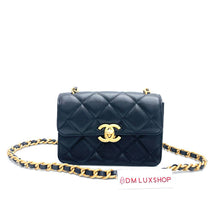 Load image into Gallery viewer, Chanel 24A Black Caviar Flap Bag (Microchip)
