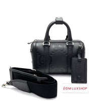 Load image into Gallery viewer, Gucci Black Boston Bag
