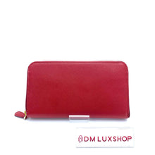 Load image into Gallery viewer, Prada Red Saffiano Long Wallet
