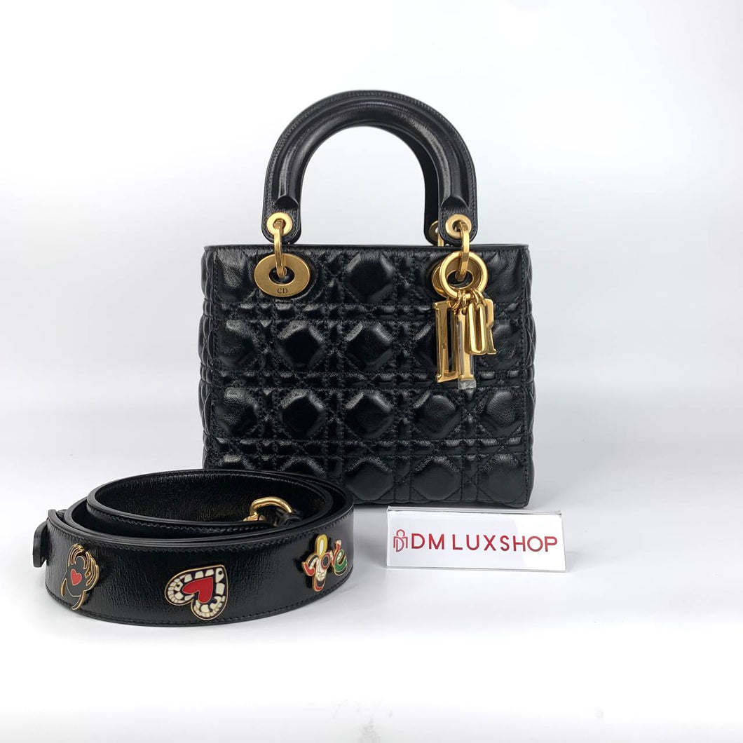 Dior Lady Dior Small Black GHW