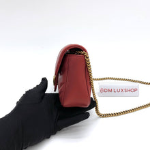 Load image into Gallery viewer, Gucci Red Marmont Super Mini
