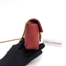 Load image into Gallery viewer, Gucci Red Marmont Super Mini
