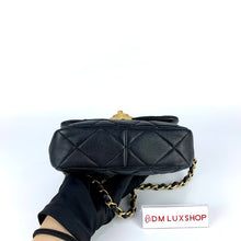 Load image into Gallery viewer, Chanel 23S Heart Flap Bag Black Lambskin (microchip)
