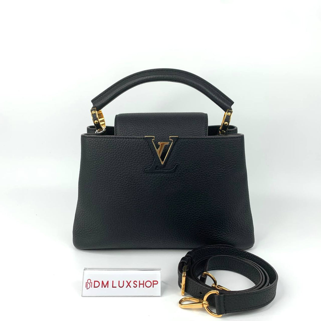 LV Capucines BB Black