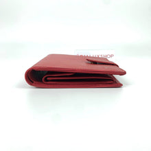 Load image into Gallery viewer, LV Red Epi Porte Billets Compact Wallet
