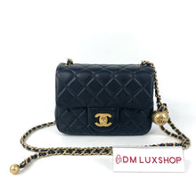 Load image into Gallery viewer, Chanel Mini Square Gold Pearl Crush GHW (Microchip)
