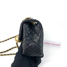 Load image into Gallery viewer, Chanel Mini Square Gold Pearl Crush GHW (Microchip)
