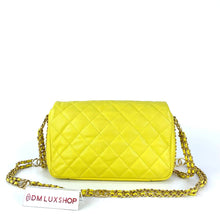 Load image into Gallery viewer, Chanel 23C Neon Yellow CC You Flap Bag (microchip)
