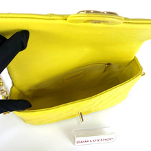 Load image into Gallery viewer, Chanel 23C Neon Yellow CC You Flap Bag (microchip)
