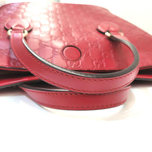 Load image into Gallery viewer, Preloved Gucci Guccissima Linea A Foldover Tote Bag Red Calfskin
