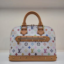 Load image into Gallery viewer, Preloved Louis Vuitton Alma PM Bag Monogram Multicolore White
